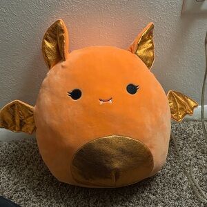Squishmallows Orange and Gold Stuffed Animal